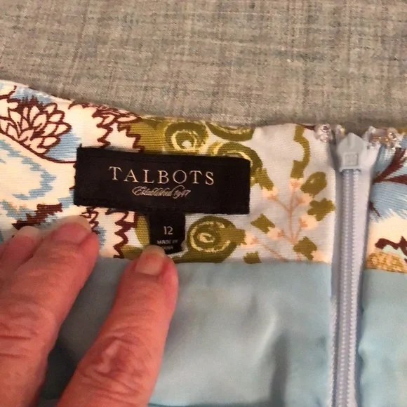 Talbots skirt, size 12 - Picture 7 of 8